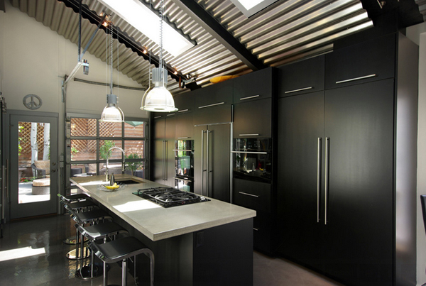 20 Awesome Kitchens With Exposed Ceilings Home Design Lover