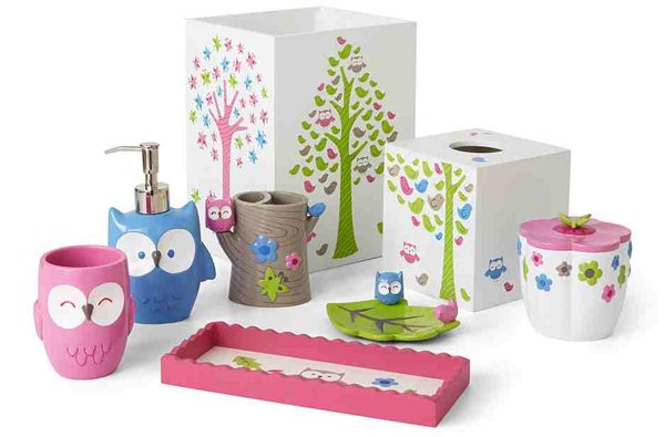 kids bathroom decor sets