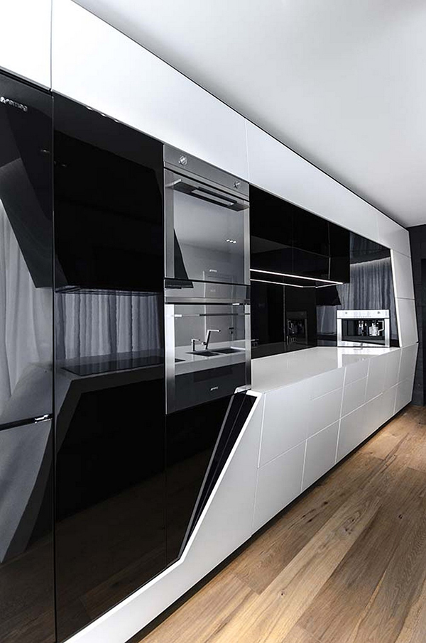 futuristic kitchen design