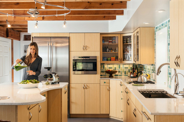 remodeled kitchen