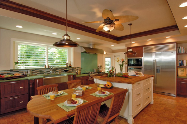 hawaiian kitchen table