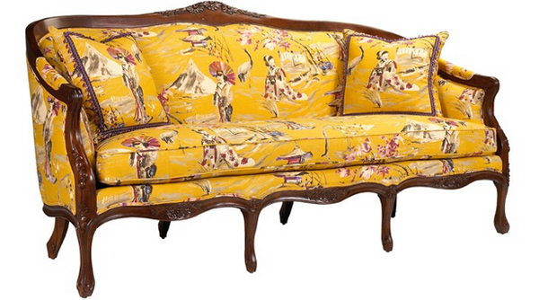 printed living room furniture