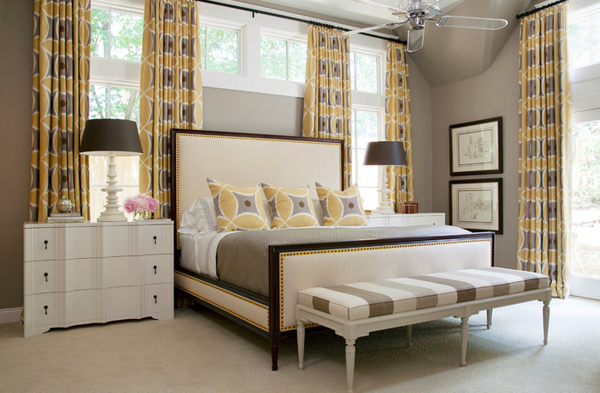 20 Sophisticated Black and Yellow Bedrooms | Home Design Lover