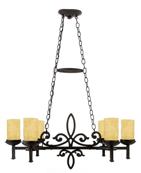 Renaissance Faux Candle ChandelierLa