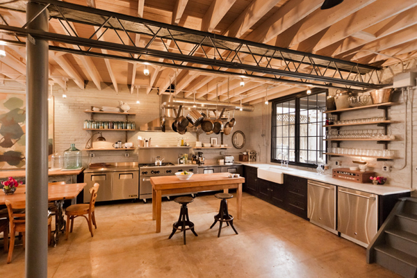 20 Awesome Kitchens With Exposed Ceilings Home Design Lover