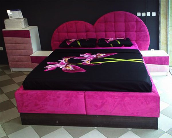 Purple Heart Bed