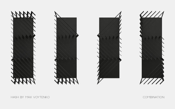 vertical rectangular Hash