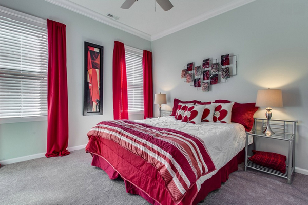 Red Bed Linens