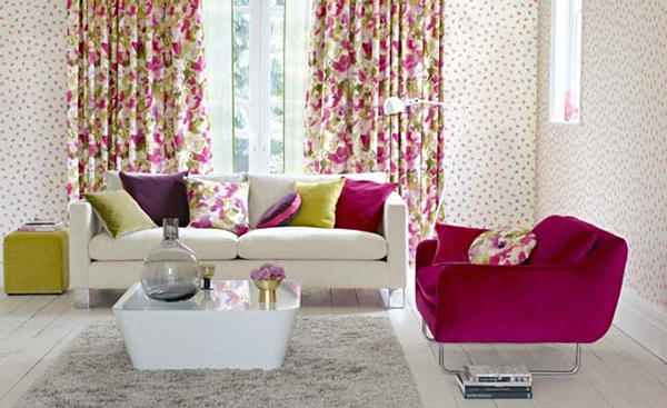 20 Living Rooms Blossoming With Florals Home Design Lover