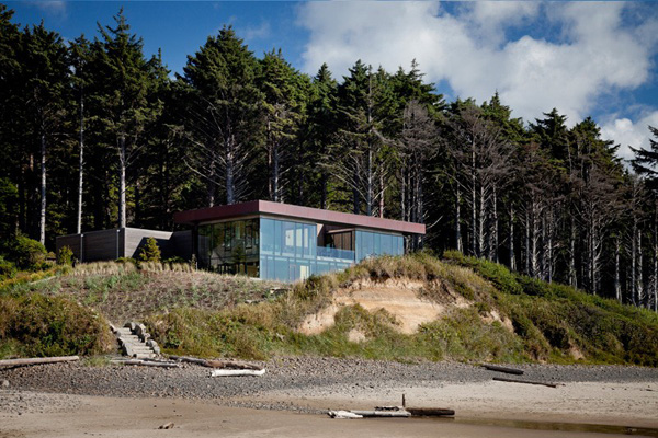 Transparent Beachfront Home