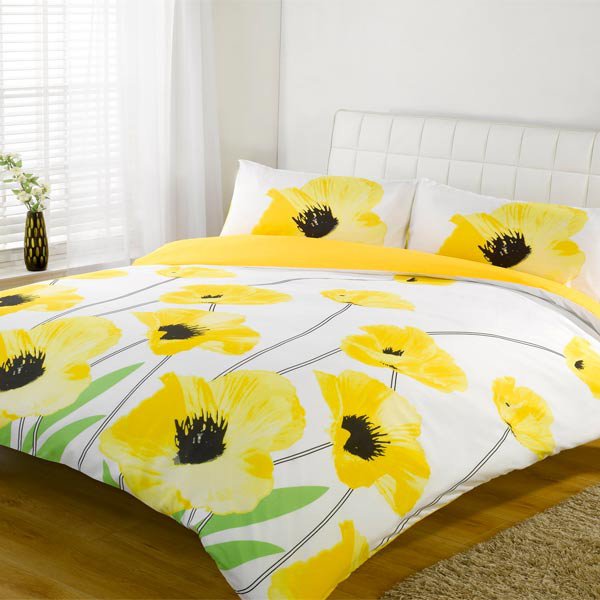 20 Yellow Duvet Sets for a Happy and Gaiety Bedroom Home Design Lover