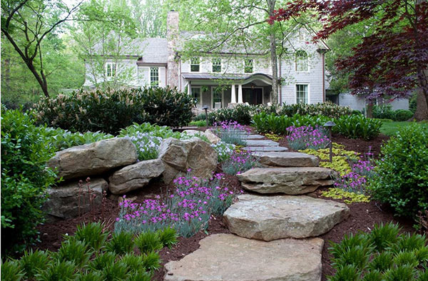 20 Outdoor Spaces Showcasing Natural Landscaping Stone Home Design Lover