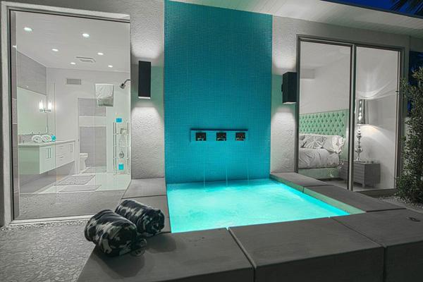 Swimming Pool Shower Room Design