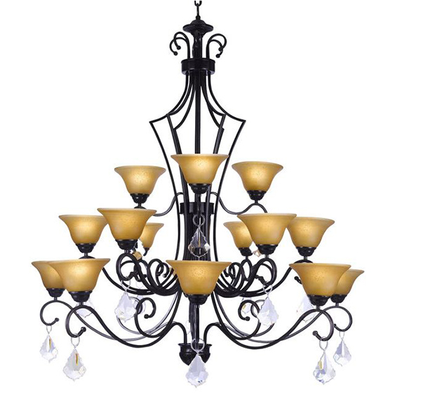 Wrought Iron Chandelier