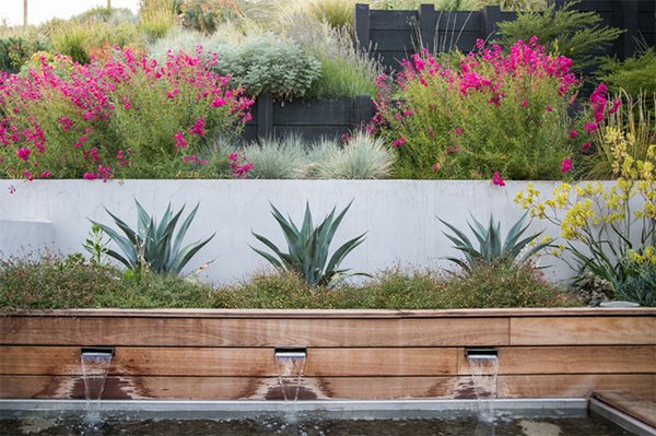 terraced garden