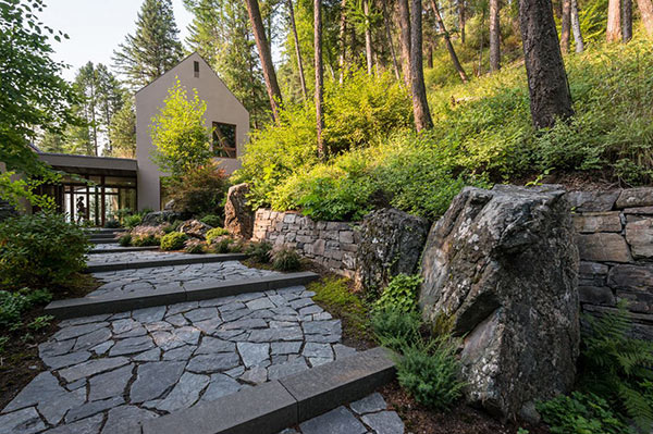 flagstone pathway