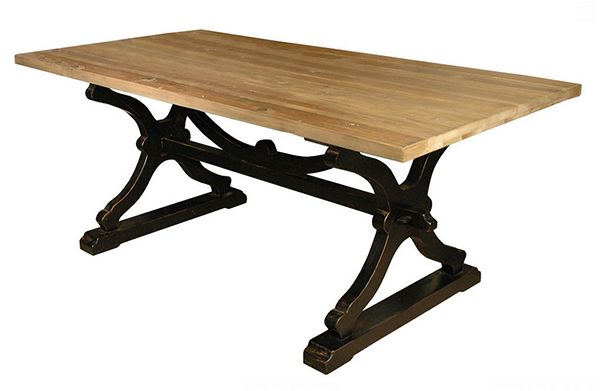 Pine Black Dining set