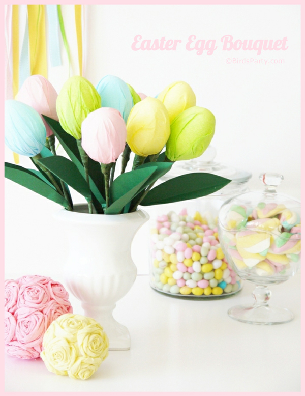 DIY Easter Egg Centerpiece Tutorial