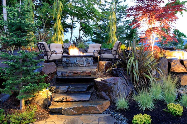 outdoor sitting area