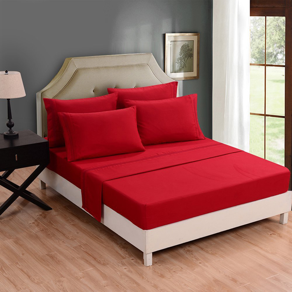 Red Bed Linens