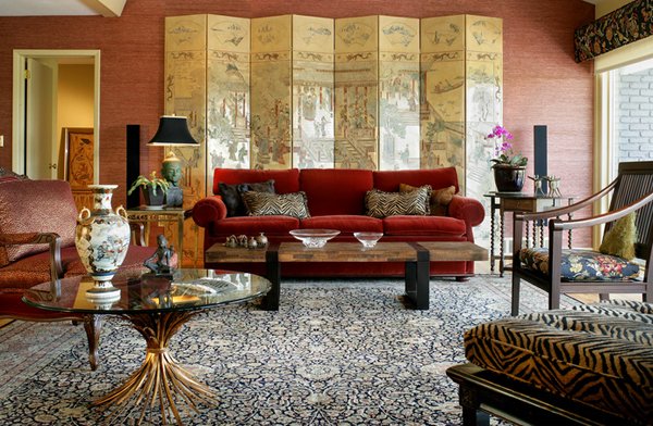 22 Beautiful Red Sofas In The Living Room Home Design Lover