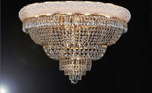 Empire Flush Chandelier