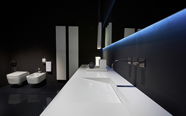 Modern bathroom design