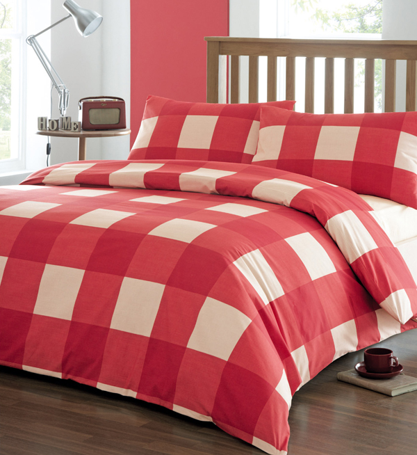 Gingham Duvet