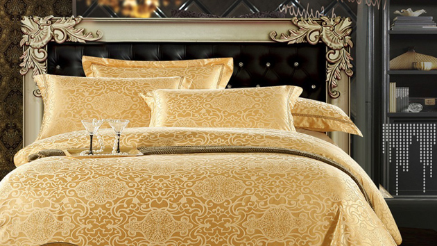 20 Fancy Golden Colored Bed Linens Home Design Lover