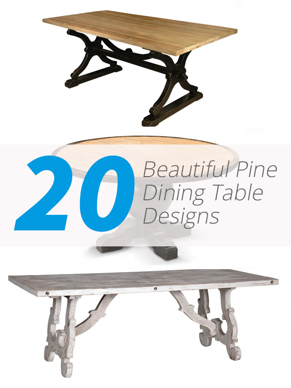 pine dining table