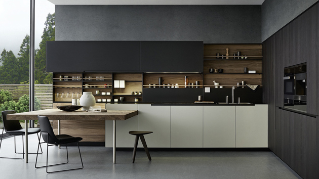 Streamlined Varenna Kitchen Designs for a Modern Contemporary Home ...