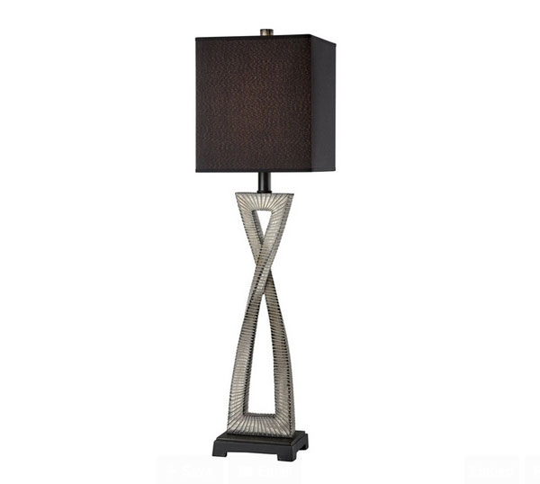 dark gold buffet lamp