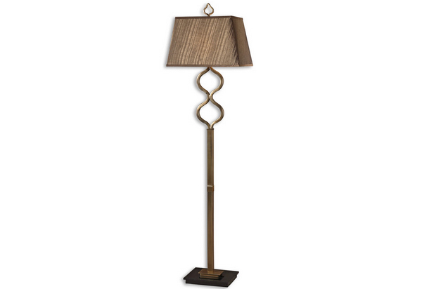 Coffee Bronze Floor Lamp