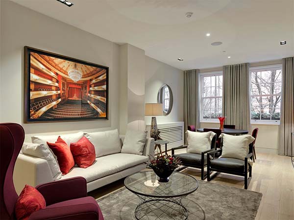 contemporary family room