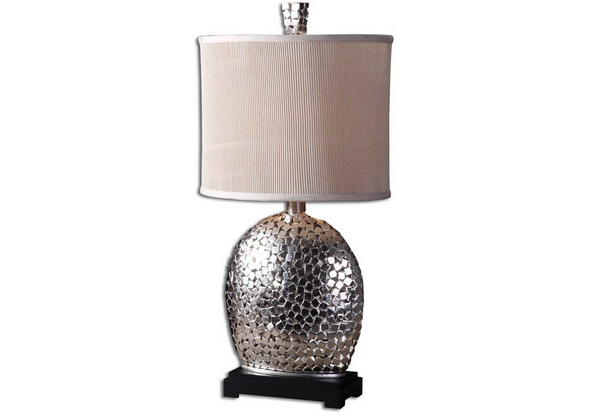 Silver Table Lamp