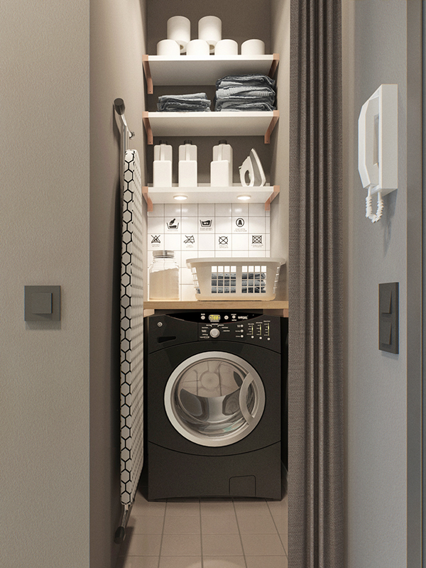 laundry area