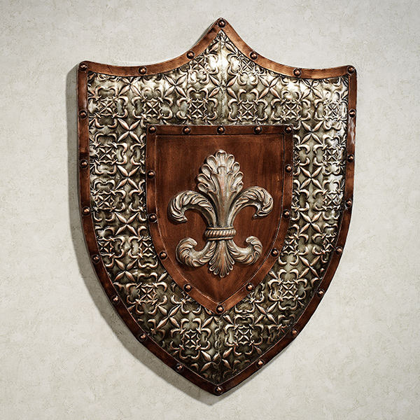 Fleur de Lis Metal Wall Art