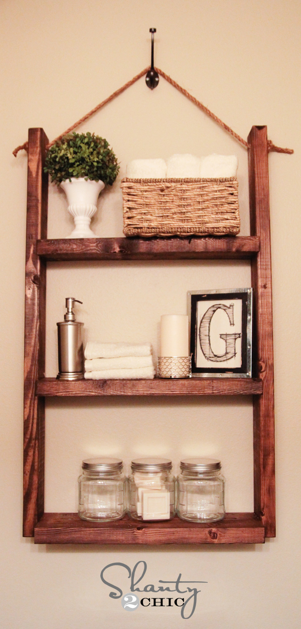 Hanging Bathroom Shelf