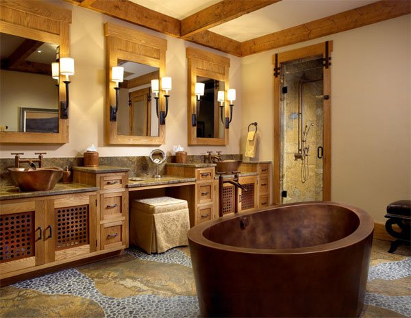 26 Impressive Ideas Of Rustic Bathroom Vanity Home Design Lover