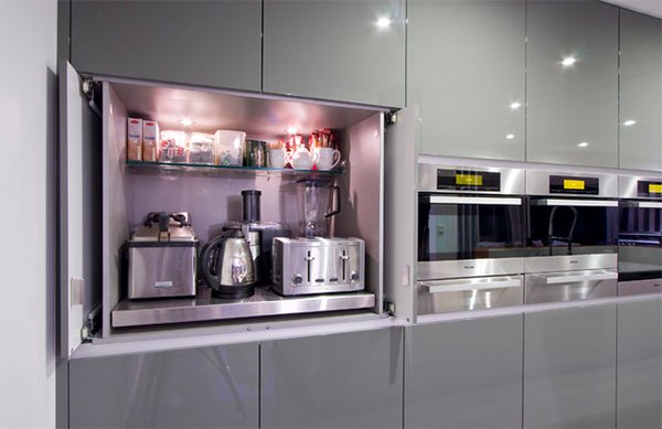 20 Ideas to Arrange Kitchen Appliances | Home Design Lover