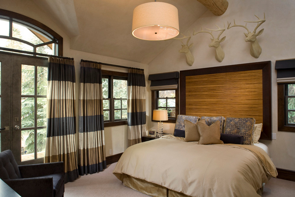 brown bedroom design