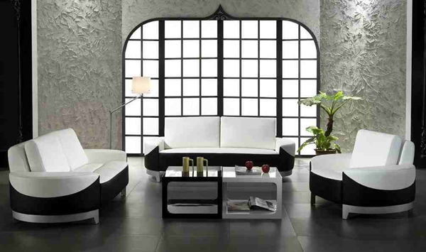 20 Modern Leather Living Room Furniture Home Design Lover