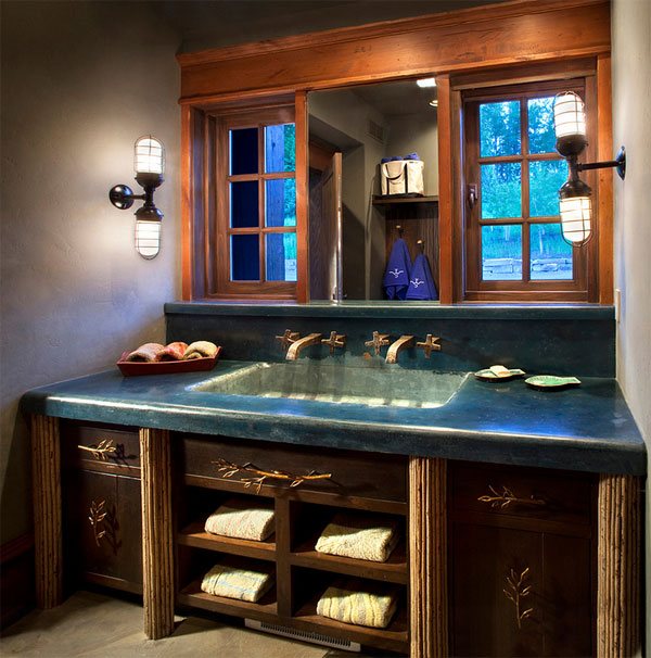 concrete countertop Vanity Furniture