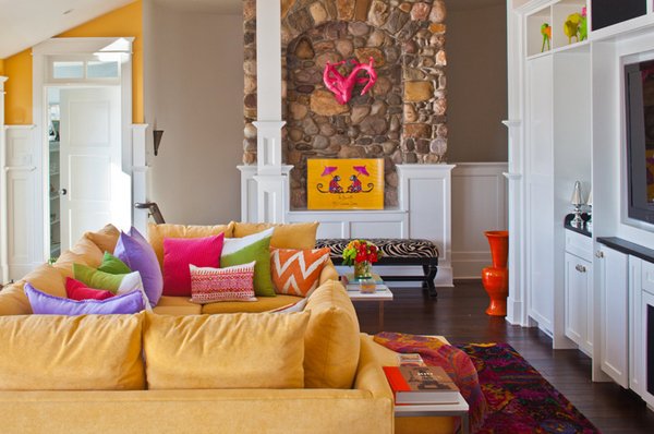 20 Gorgeous Yellow Sofa Living Room | Home Design Lover