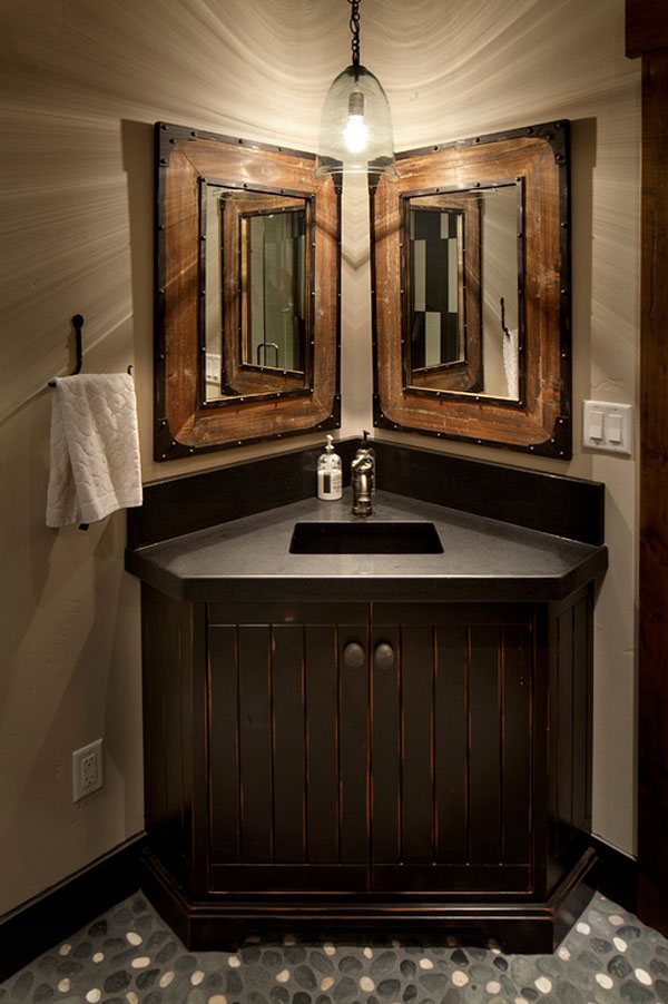 Small Corner Bathroom Vanity