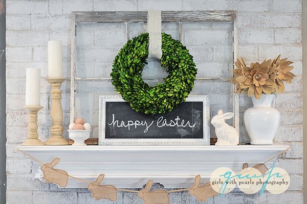 Easter Mantle DIY