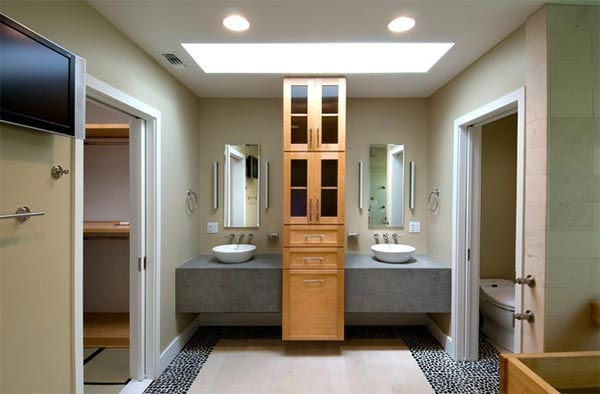 Zen bathroom