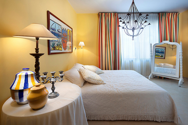 Mediterranean Bedroom design