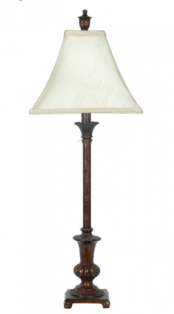 square shade buffet lamp table lamp