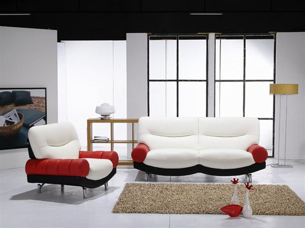 20 Modern Leather Living Room Furniture Home Design Lover